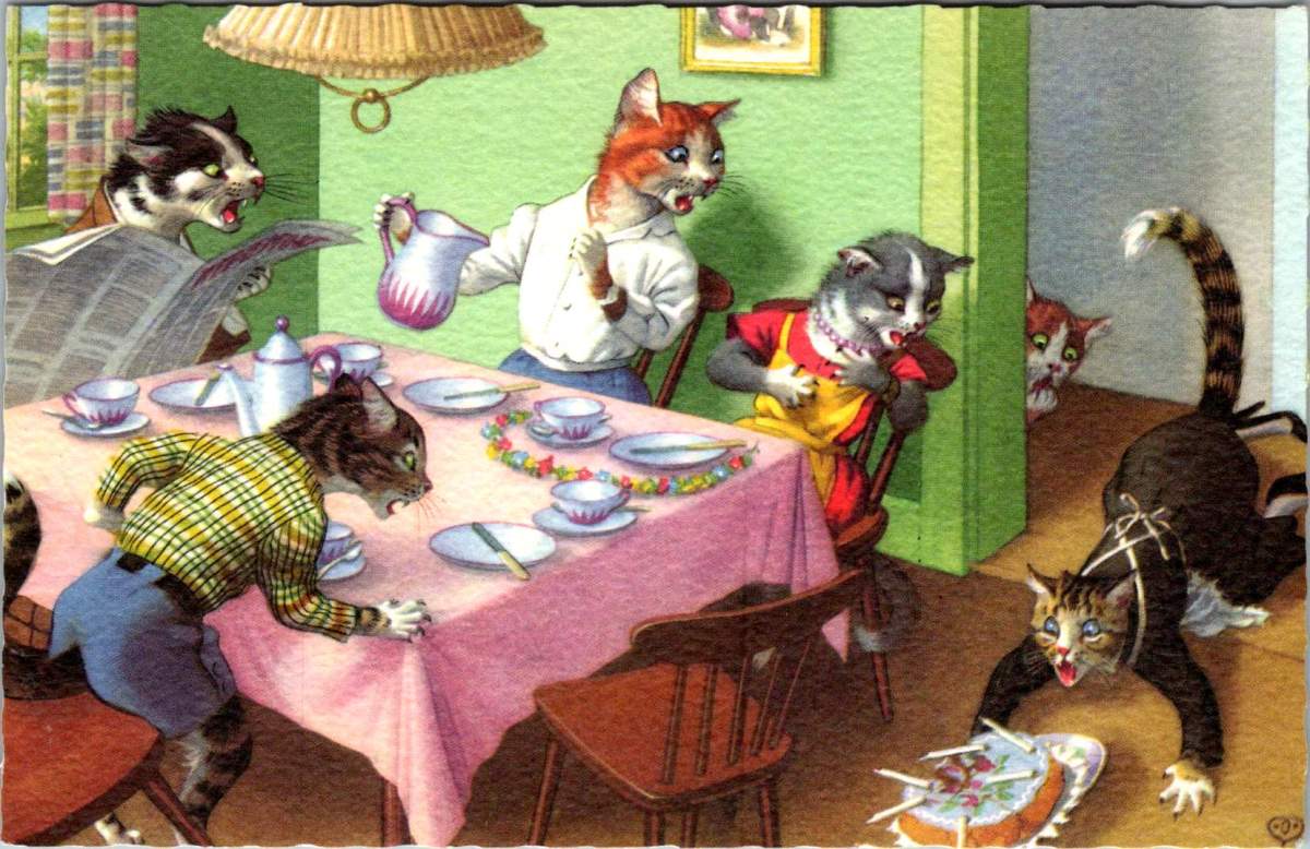 Crazy Cat Postcards and a Case of Mistaken&nbsp;Identity